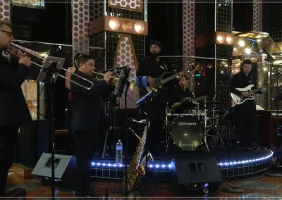 On Stage with Carnival Splendor Band