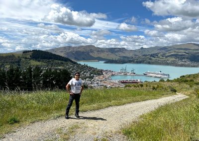 Hiking in Christchurch, New Zealand