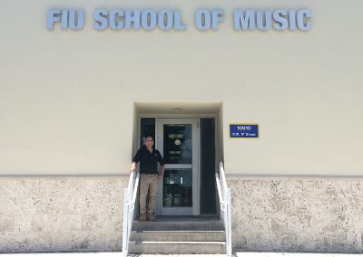 At Florida International University School of Music