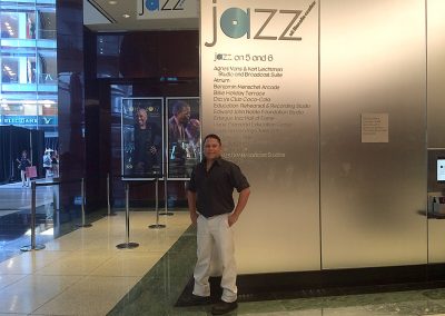 At Jazz at Licoln Center In New York City