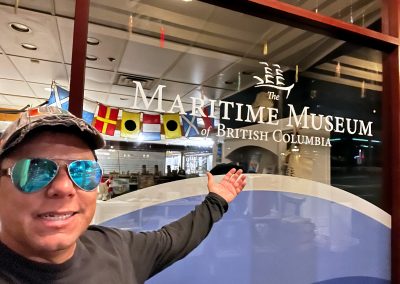 At The Maritime Museum of British Columbia