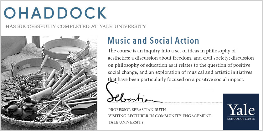 Music And Social Action At Yale University