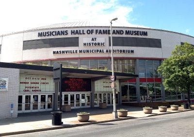 At the Musicians Hall of Fame and Museum