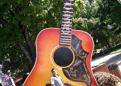 At the Grand Ole Opry In Nashville, Tennessee