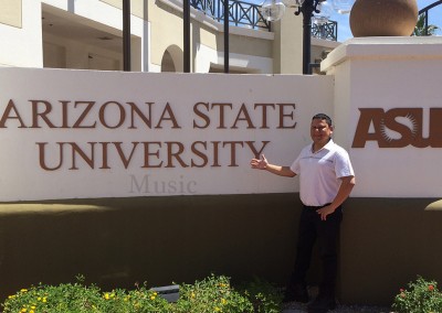 At the Arizona State University