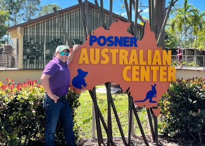 Visiting at the Posner Australian Center