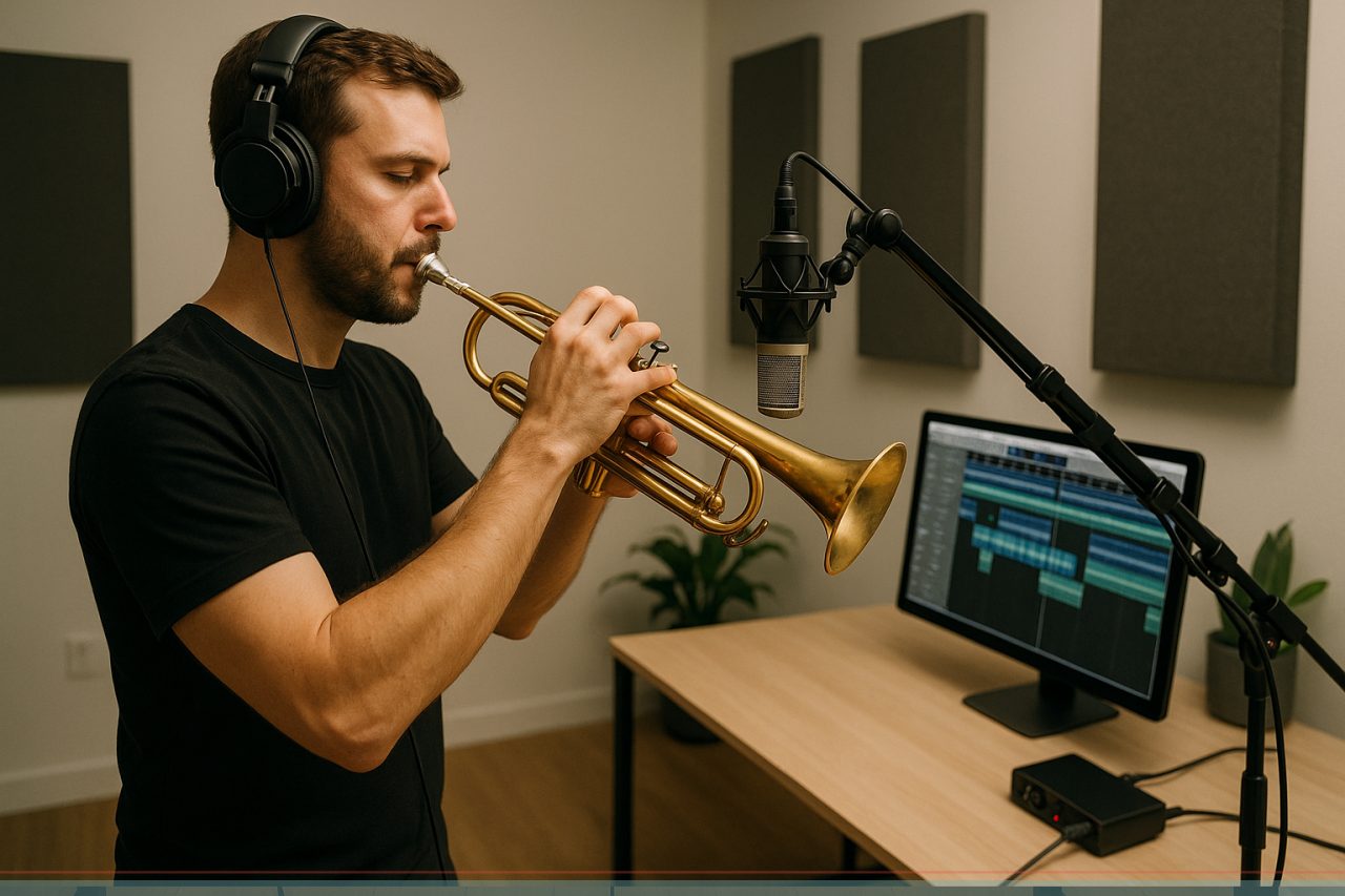 Recording Trumpet At Home