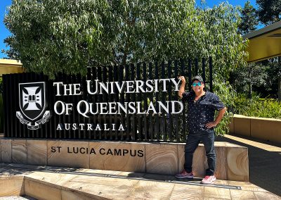 At the University of Queensland in Brisbane, Australia
