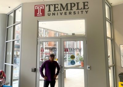 At Temple University in Pennsylvania, USA