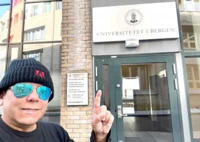 At the University of Bergen in Bergen, Norway