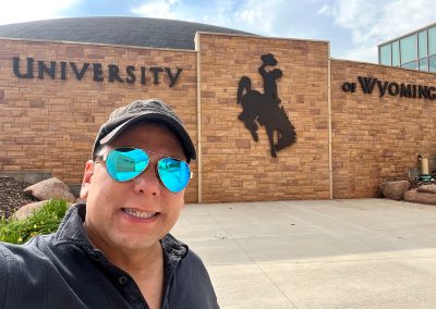 At the University of Wyoming