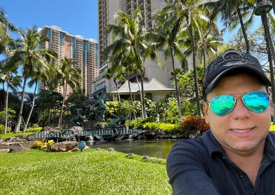 The Hilton Hawaiian Village in Waikiki Beach, Honolulu, HI