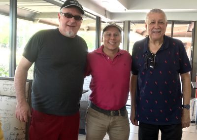 With Paquito D'Rivera and Trumpeter Diego Urcola